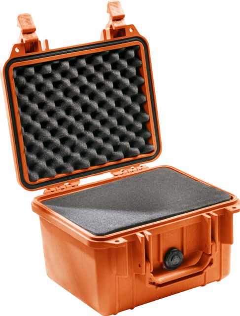 Pelican  Small Protector Waterproof Case Orange Foam
