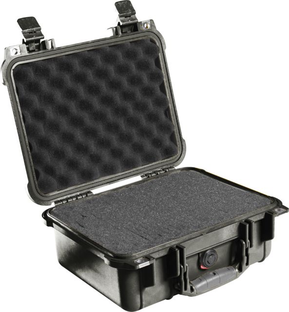 Pelican Pelican  Small 13x11x6in Protector Waterproof Carry Case Black w/ Foam - $124.95 at Optics Planet