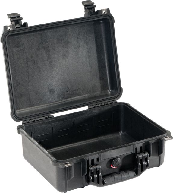 Pelican  Protector Waterproof Crushproof Medium Case Black w/ No Foam - Pelican