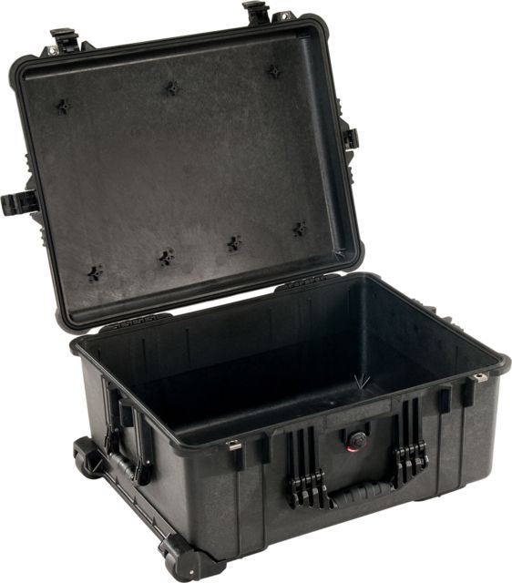 Pelican  Waterproof 25x20x12in Transport Case Black w/Dividers