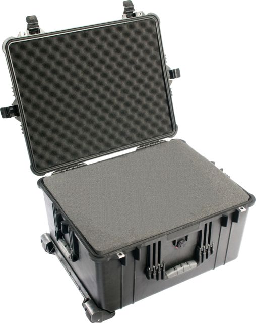 Pelican  Protector 24x19x13in Transport Case w/Wheels Black Foam - Pelican