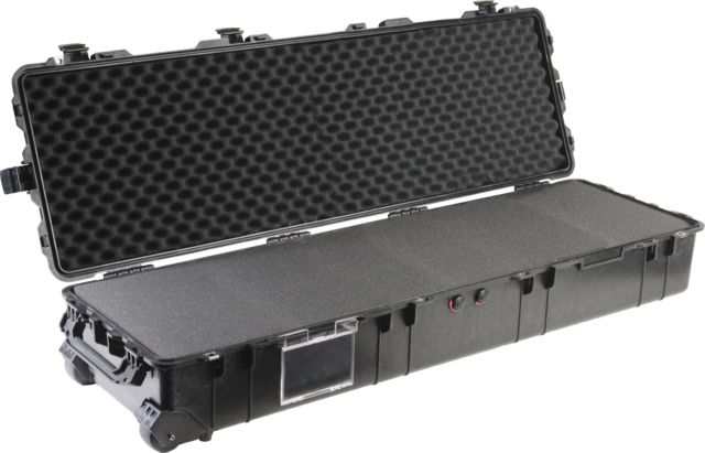Pelican 1770 Long Watertight Case w/Foam and Lid Black