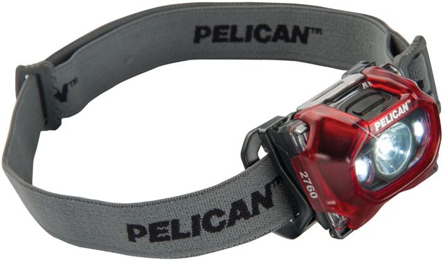 Pelican 2760C 204 Lumen Headlamp Red