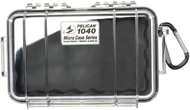 Pelican Micro Case  - Clear Box w/ Black Liner - Pelican