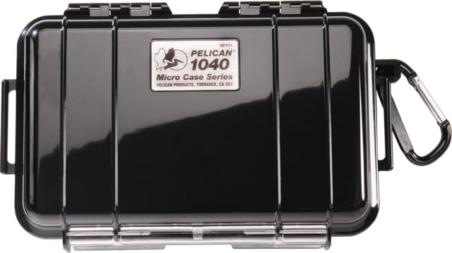 Pelican Micro Case  - Clear Black Dry Box - Pelican