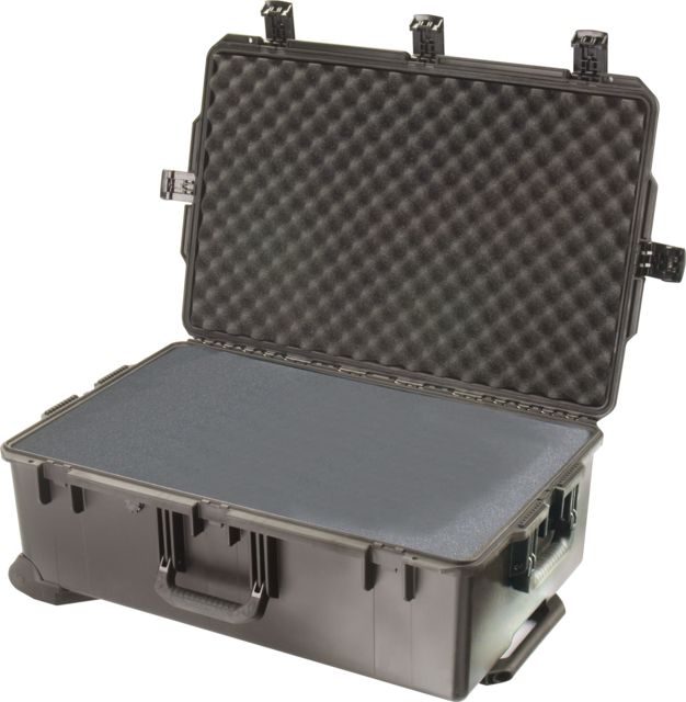 Pelican Storm Cases iM2950 Dry Box w/ Wheels 31.3x20.4x12.2in Black Cubed Foam