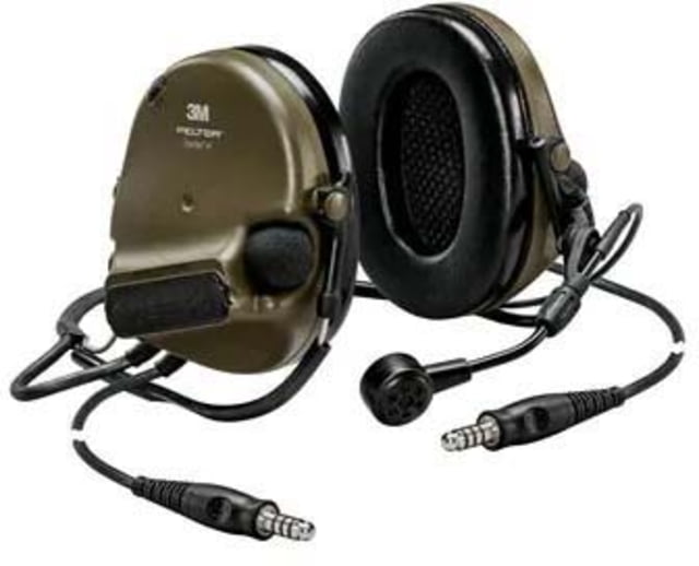 PELTOR 3M ComTac VI NIB Headset Dual DL Backband 915 Mhz Coyote MT20H682BB-19N CYS - Peltor