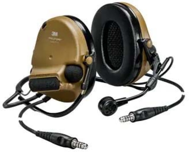 PELTOR 3M ComTac VI NIB Headset Dual DL Backband 915 Mhz Green MT20H682BB-19N GNS