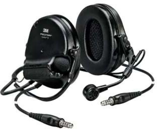 PELTOR 3M SwatTac VI NIB Headset Dual DL Backband 915 Mhz Black MT20H682BB-19N SVS - Peltor