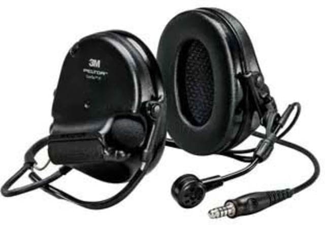 PELTOR 3M SwatTac VI NIB Headset Single DL Backband 915 Mhz Black MT20H682BB-47N SVS - Peltor