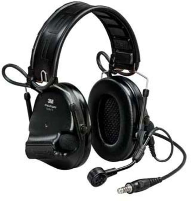 PELTOR 3M SwatTac VI NIB Headset Single DL Headband And ARC 915 Mhz Black MT20H682FB-47N SVS - Peltor