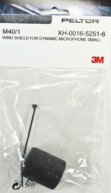3M PELTOR Boom Microphone Wind Screen  1 EA/Case - Peltor