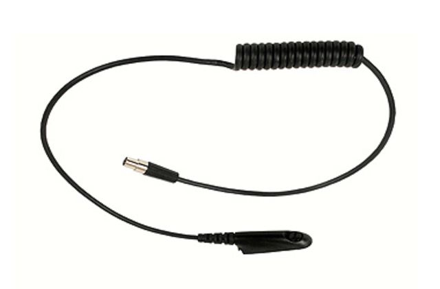 3M PELTOR G79 Series Motorsport Communication Adaptor Cable  -77Flex Motorola GP340/328 1 EA/Case - Peltor