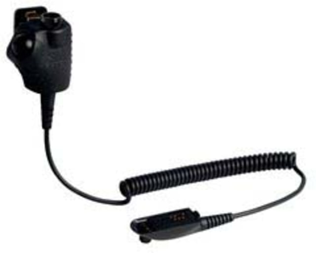 PELTOR NATO Wired Small PTT Adapter Motorola GP320/340/360/380/640/680 Black - Peltor