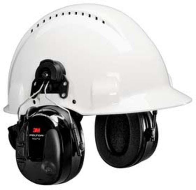 PELTOR Protac III Hard Hat Attached Headset Black - Peltor