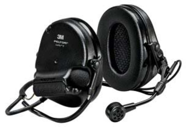 PELTOR Swattac VI NIB Neckband Mi Input Dynamic Boom Mic Headset Black MT20H682BB-09N SVS - Peltor