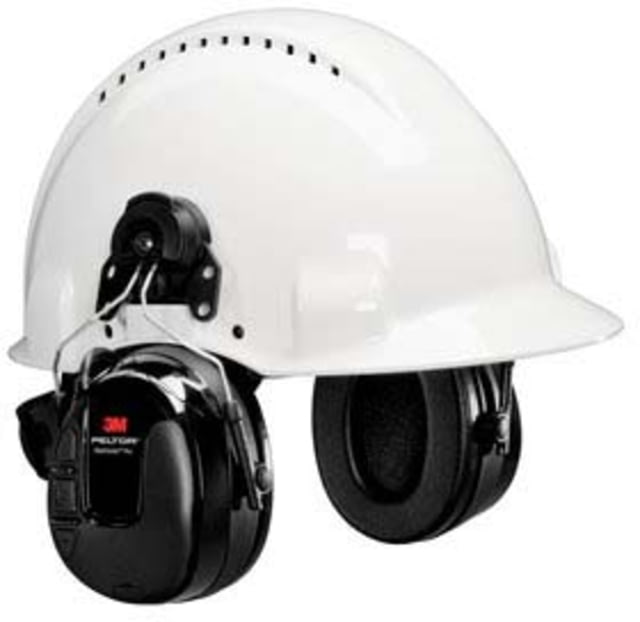 PELTOR Worktunes Pro Am/Fm Radio Hard Hat Attached Headset Black - Peltor