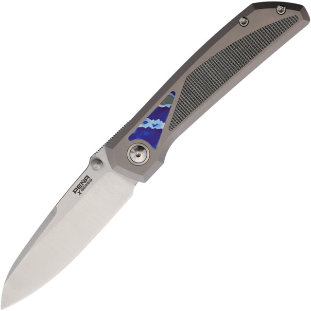 Pena Knives Mula Framelock SF Blk/Mok PE66 - Pena Knives