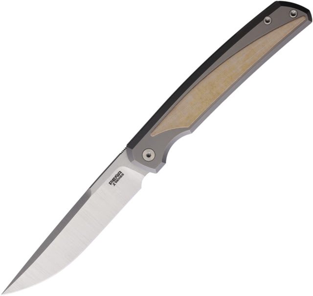 Pena Knives Sicario Framelock White Mic PE48 - Pena Knives