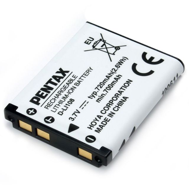 Pentax Rechargeable Li-Ion Battery D-LI108, 39071