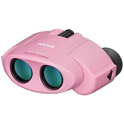 Pentax U-Series Compact Porro-Prism UP 10x21 Binocular Limited Availability Pink - Pentax
