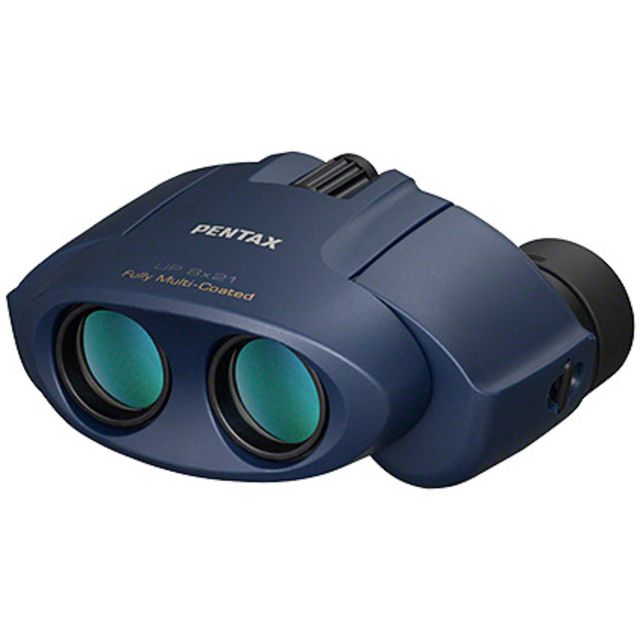 Pentax U-Series Compact Porro-Prism UP 8x21 Binocular Limited Availability Navy - Pentax