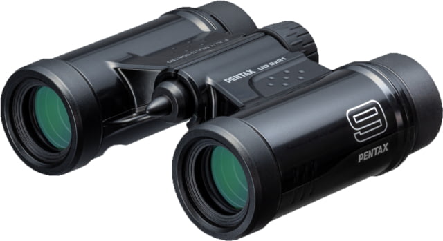 Pentax UD 9 X 21mm Black Compact Roof Prism Binoculars Black Medium - Pentax