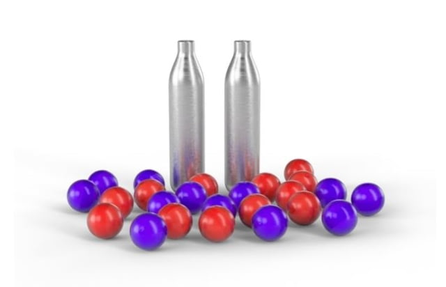 PepperBall Round Projectile Refill Kit PepperBall TCP Launcher 2 x 6-Count Tubes of Inert 2 x 6-Count Tubes of Live SD 4 x 8 gram CO2 jets - Pepperball