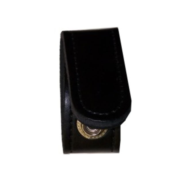 Perfect Fit 1in Belt Keeper Hi Gloss Hidden Snap Black - Perfect Fit