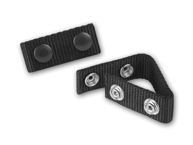 Perfect Fit Nylon Belt Keeper w/ Black Snap 1in 4 Pack - Perfect Fit