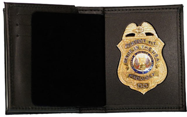 Perfect Fit Badge & Double ID Wallet - 3.38in x4.50in - Perfect Fit