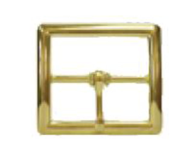 Perfect Fit 1.5in Belt Buckle Brass - Perfect Fit
