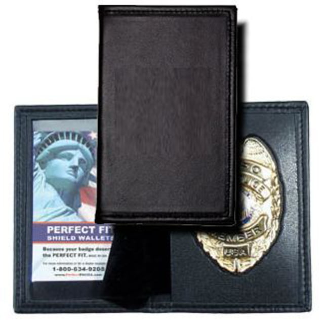 Perfect Fit Dress Leather Badge & ID Case - 3.25in x4.75in