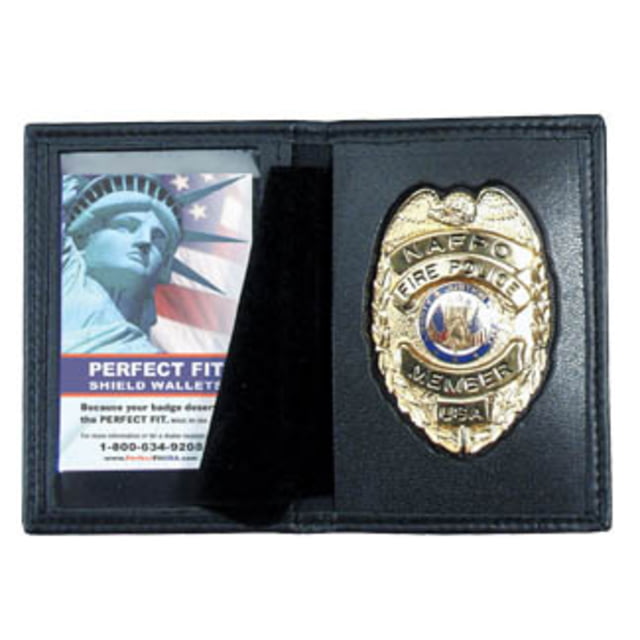 Perfect Fit Dress Leather Badge & ID Case - 3.25in x5.00in - Perfect Fit
