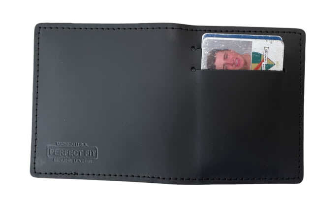 Perfect Fit Duty Leather Badge & ID Case w/ Two Outside CC Slots - Perfect Fit