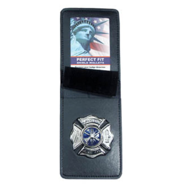 Perfect Fit Duty Leather Top Opening Badge Case - 3.00in x5.00in - Perfect Fit