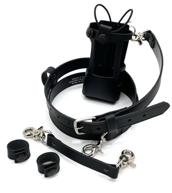 Perfect Fit Firefighter Radio Holder w/ Beltslide & D-Rings Bundle - Perfect Fit