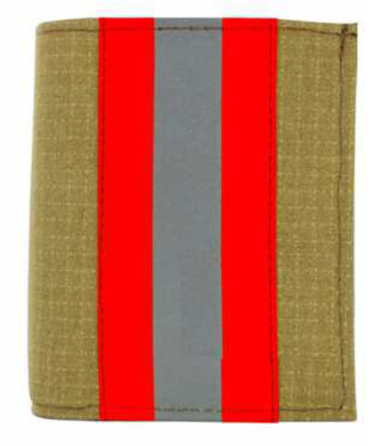 Perfect Fit Hidden Badge Firefighter Wallet w/ Gold Matrix Hidden Badge Firefighter Wallet w/ Gold Matrix - 3.25in x4.50in - Perfect Fit