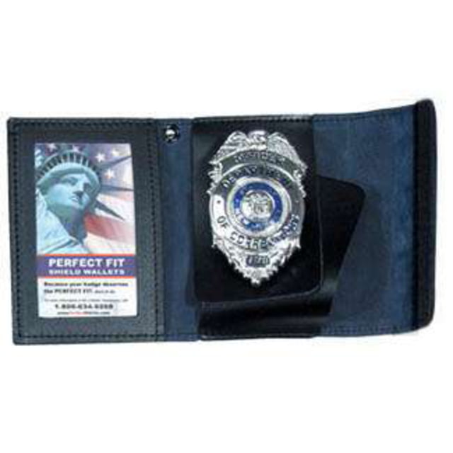 Perfect Fit Non Recessed Badge & ID Case w/ Velcro Closure - 3.00in x3.75in - Perfect Fit
