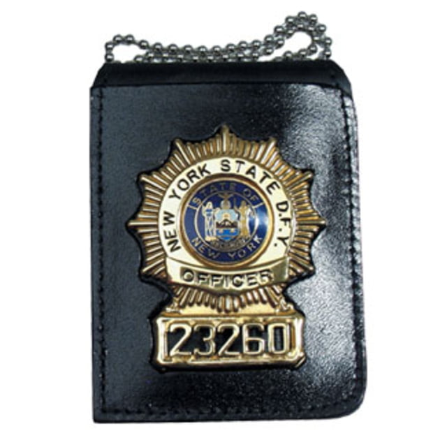 Perfect Fit Recessed Badge Holder w/ Chain - Perfect Fit
