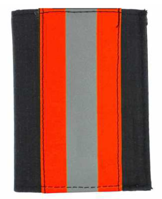 Perfect Fit Trifold Black Matrix Firefighter Wallet w/ Single ID Trifold Black Matrix Firefighter Wallet w/ Single ID - 3.50in x4.50in - Perfect Fit