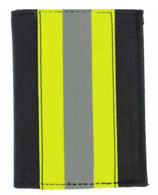 Perfect Fit Trifold Black Matrix Firefighter Wallet w/ Single ID Trifold Black Matrix Firefighter Wallet w/ Single ID - 3.50inx4.50in - Perfect Fit