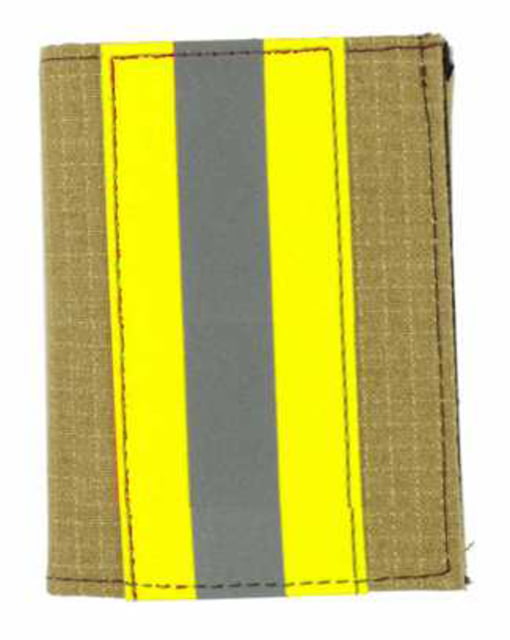 Perfect Fit Trifold Gold Matrix Firefighter Wallet w/ Single ID Trifold Gold Matrix Firefighter Wallet w/ Single ID - 3.50inx4.50in