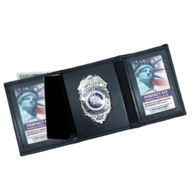 Perfect Fit Trifold Wallet w/ Double ID - 3.50in x4.50in - Perfect Fit