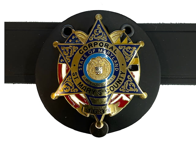 Perfect Fit Universal Round Badge Clip w/ Snap & Chain - Perfect Fit