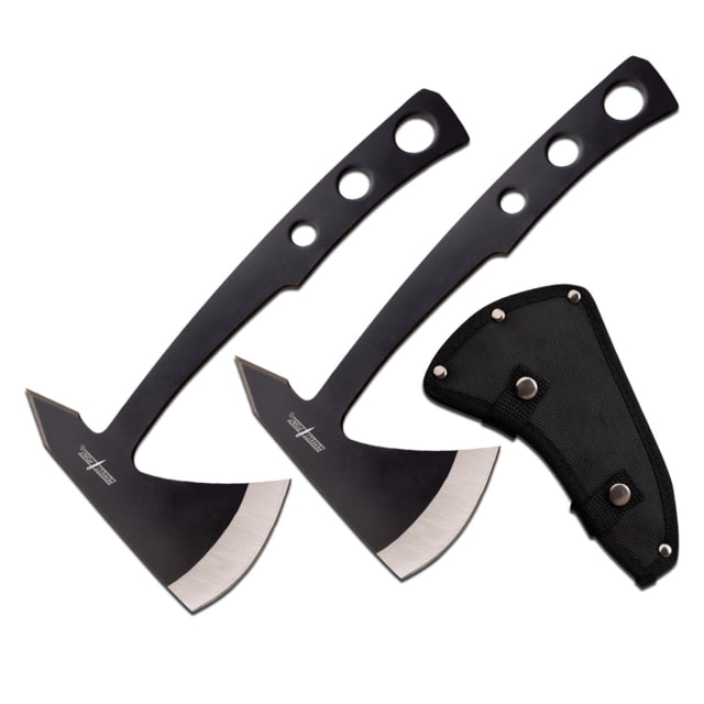 Perfect Point 2 Throwing Axe Set 3Cr13 Stainless Steel Stainless Steel Black - Perfect Point