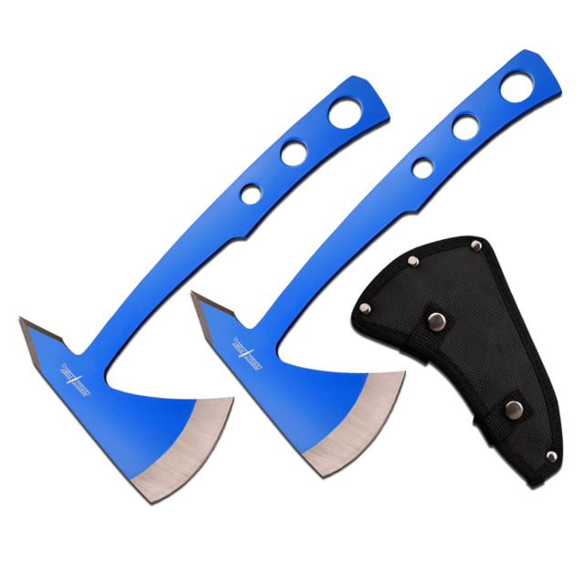 Perfect Point 2 Throwing Axe Set 3Cr13 Stainless Steel Stainless Steel Blue - Perfect Point