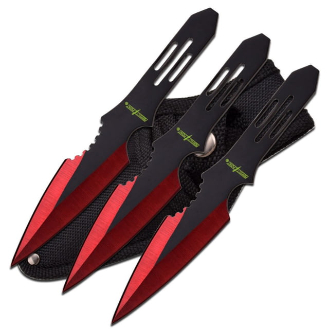 Perfect Point Tactical 5.5in Stainless Steel Blade Black Stainless Steel Handle - Perfect Point
