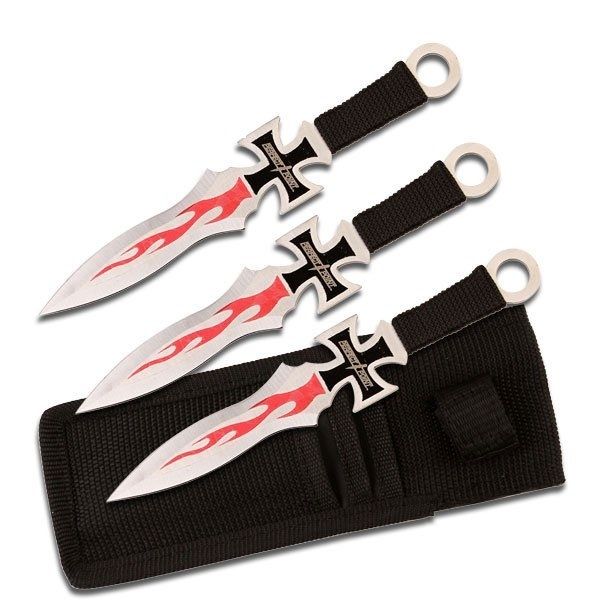 Perfect Point Tactical 7in Stainless Steel Blade Black Cord Wrapped Handle - Perfect Point