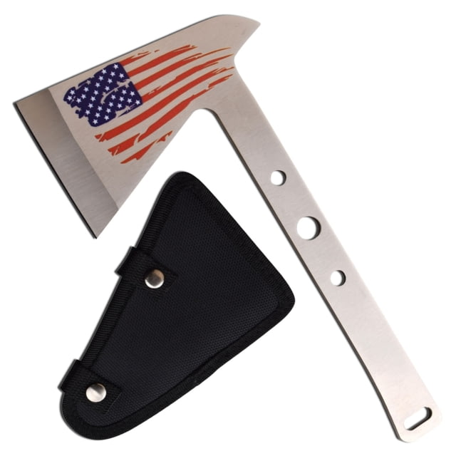 Perfect Point Throwing Axe 3Cr13 Stainless Steel Stainless Steel USA Flag - Perfect Point